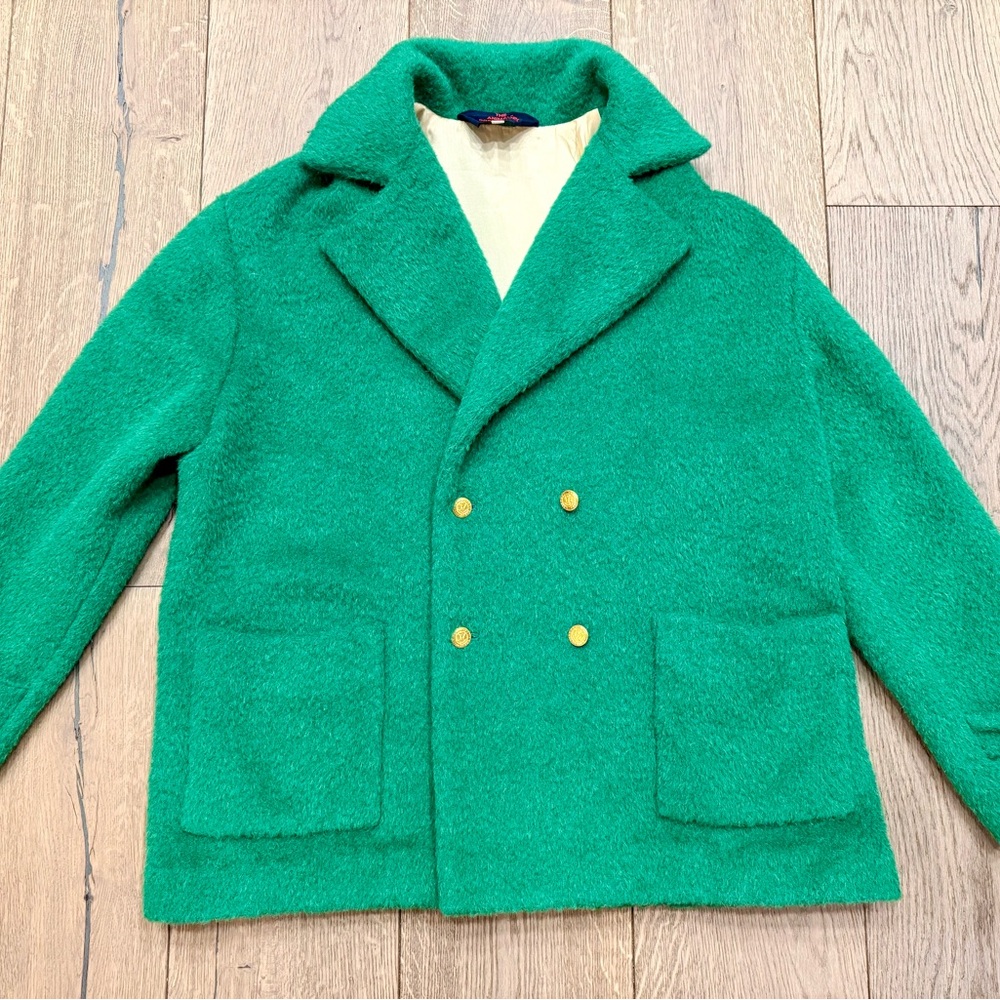 The Animals Observatory Electric Green Jaguar Coat - Picture 4 of 12